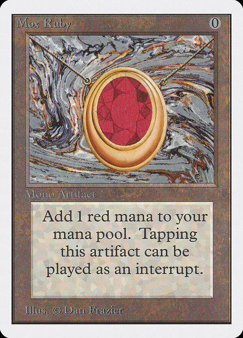 【EN】Mox Ruby [2ED] 茶R No.265