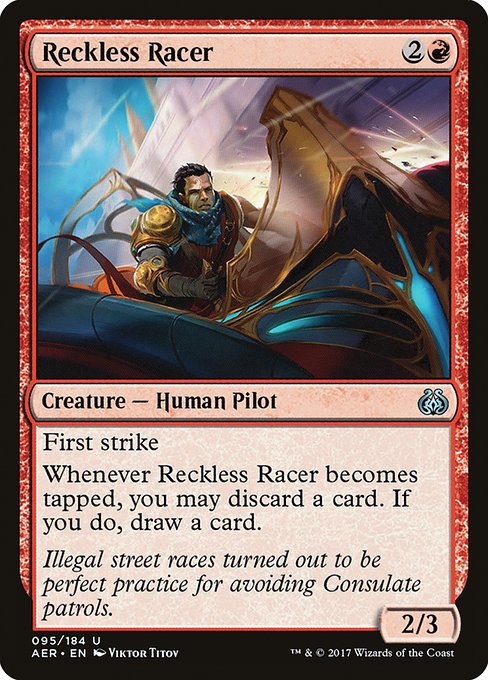 【EN】無謀なレーサー/Reckless Racer [AER] 赤U No.95
