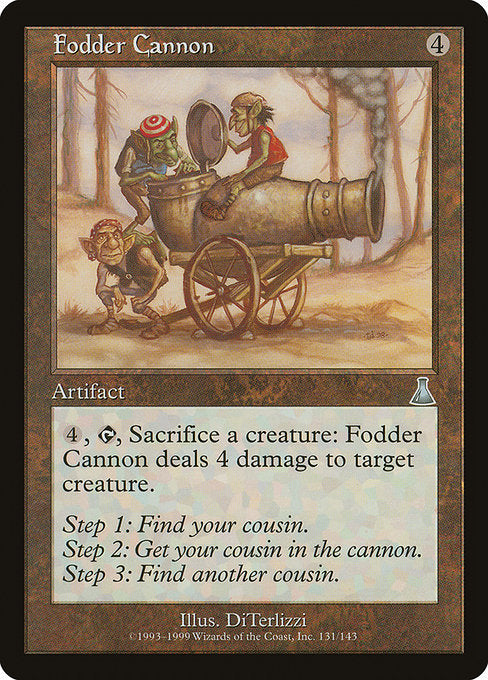 【Foil】【EN】有象無象の大砲/Fodder Cannon [UDS] 茶U No.131