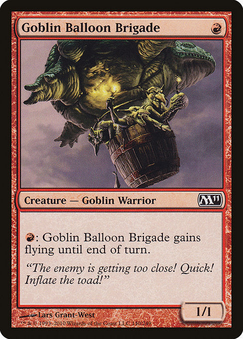 【EN】ゴブリン気球部隊/Goblin Balloon Brigade [M11] 赤C No.140