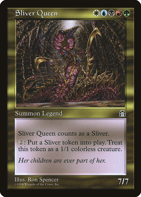 【EN】スリヴァーの女王/Sliver Queen [STH] 金R No.129