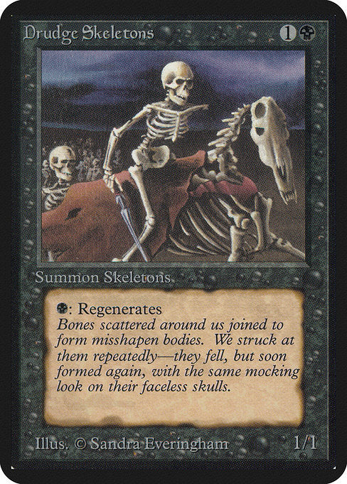 【EN】蠢く骸骨/Drudge Skeletons [LEA] 黒C No.106