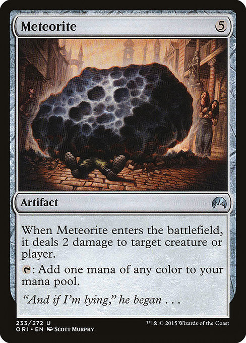 【Foil】【EN】隕石/Meteorite [ORI] 茶U No.233