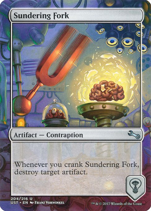 【Foil】【EN】Sundering Fork [UST] 茶U No.204