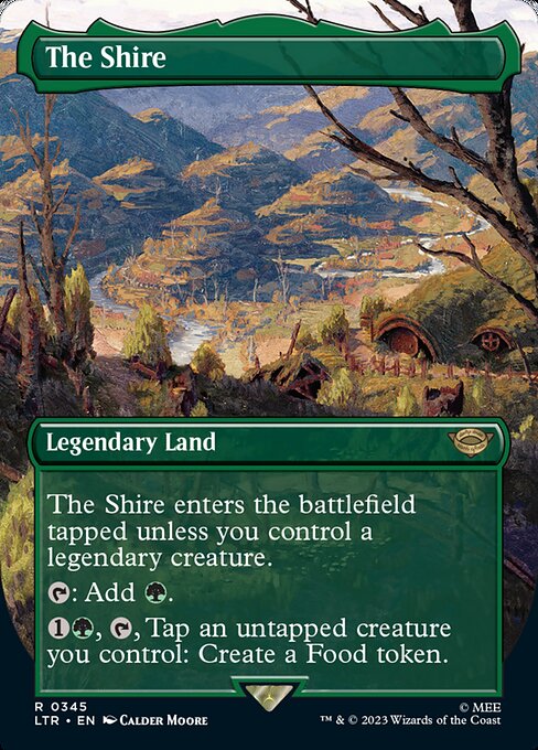 【Foil】【EN】ホビット庄/The Shire [LTR] 無R No.345