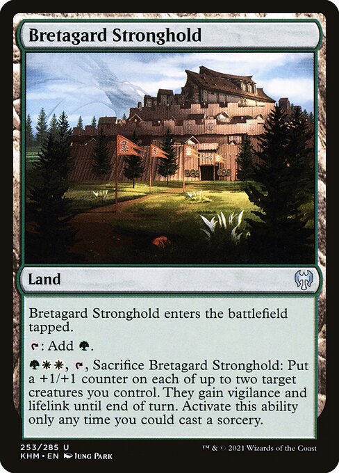 【EN】ブレタガルドの要塞/Bretagard Stronghold [KHM] 無U No.253
