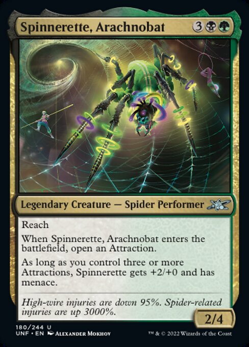 【Foil】【EN】Spinnerette, Arachnobat [UNF] 金U No.180