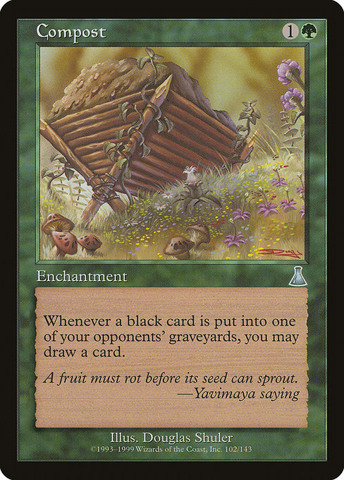 【Foil】【EN】たい肥/Compost [UDS] 緑U No.102