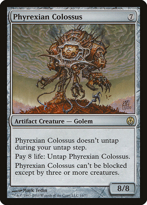 【EN】ファイレクシアの巨像/Phyrexian Colossus [DDE] 茶R No.16