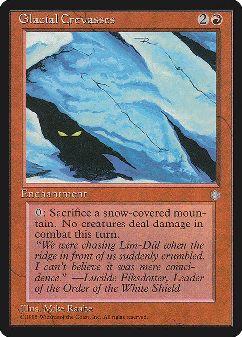 【EN】Glacial Crevasses [ICE] 赤R No.187