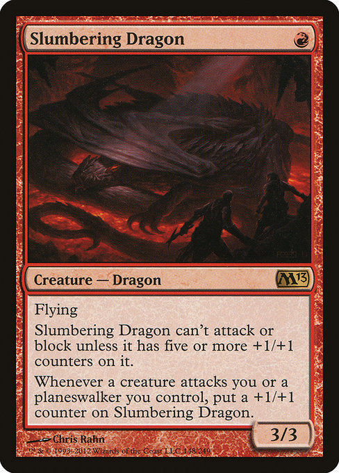【EN】まどろむドラゴン/Slumbering Dragon [M13] 赤R No.148