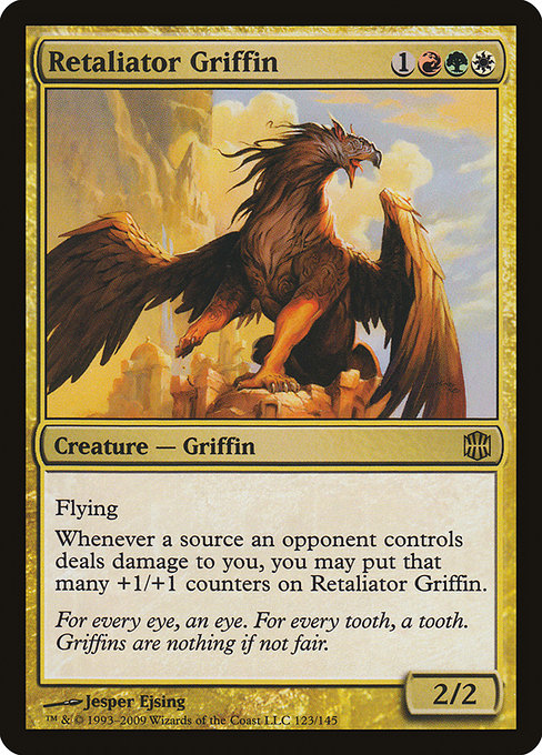 【Foil】【EN】報復するグリフィン/Retaliator Griffin [ARB] 金R No.123