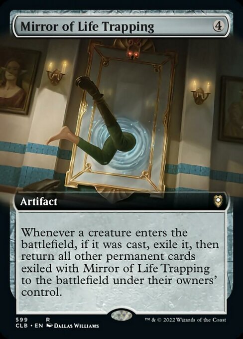 【Foil】【EN】ミラー・オヴ・ライフ・トラッピング/Mirror of Life Trapping [CLB] 茶R No.599