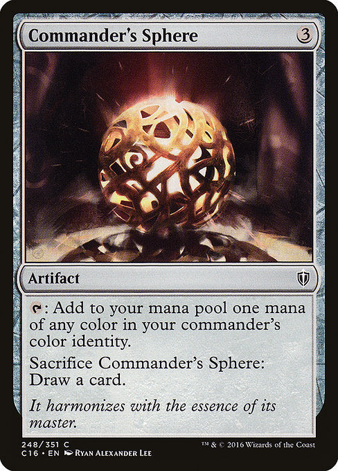 【EN】統率者の宝球/Commander's Sphere [C16] 茶C No.248