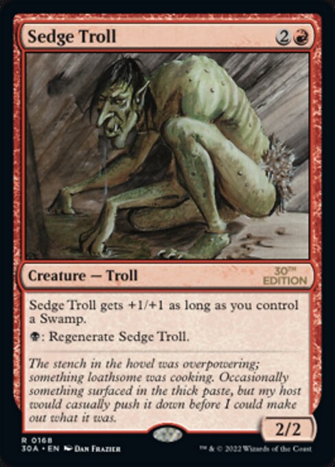 【EN】Sedge Troll [30A] 赤R No.168