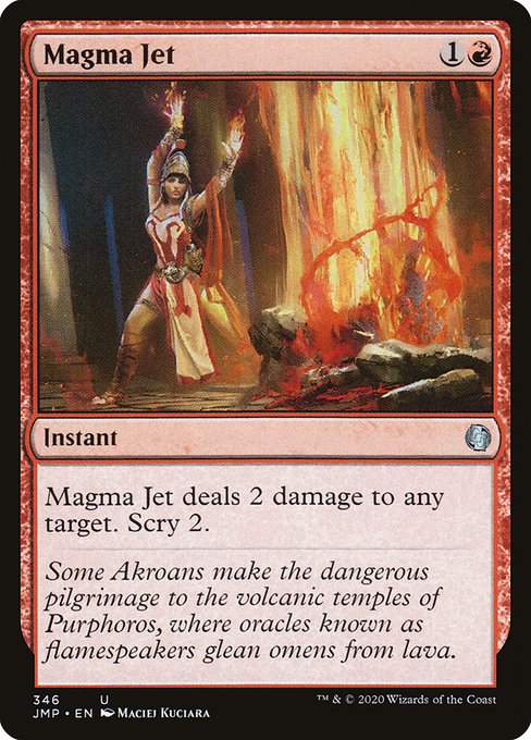 【EN】マグマの噴流/Magma Jet [JMP] 赤U No.346