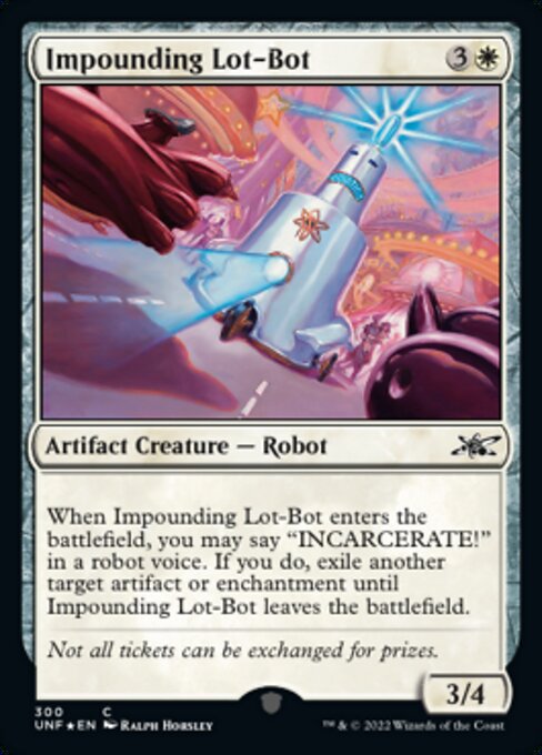 ■ギャラクシー・Foil■【EN】Impounding Lot-Bot [UNF] 茶C No.300