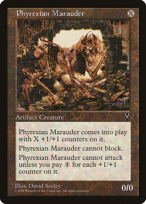 【EN】ファイレクシアの略奪機/Phyrexian Marauder [VIS] 茶R No.151