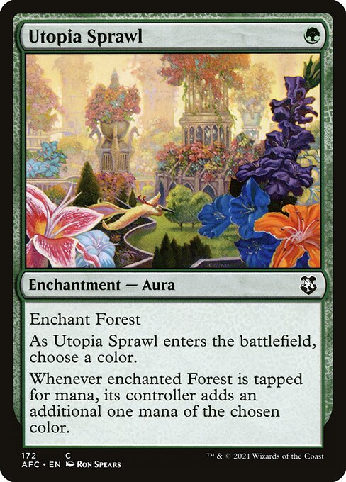 【EN】楽園の拡散/Utopia Sprawl [AFC] 緑C No.172