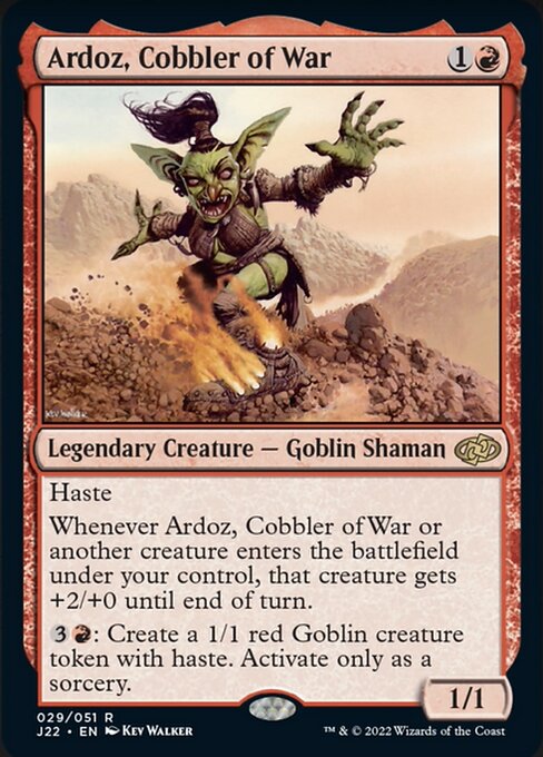【EN】Ardoz, Cobbler of War [J22] 赤R No.29