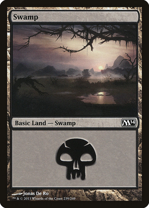 【EN】沼/Swamp [M14] 無C No.239
