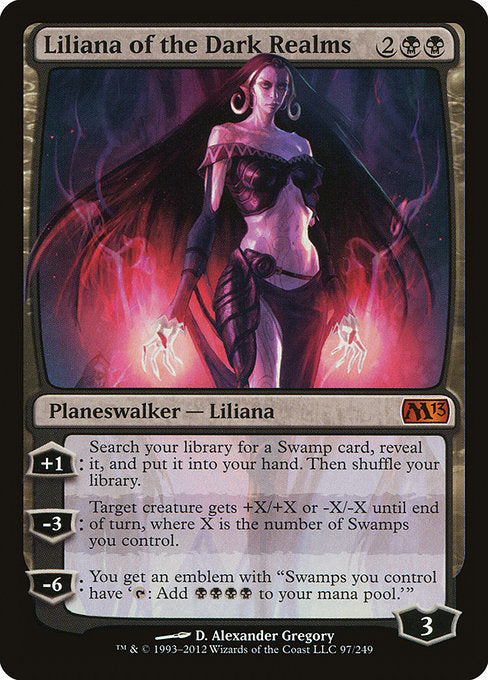 【EN】闇の領域のリリアナ/Liliana of the Dark Realms [M13] 黒M No.97