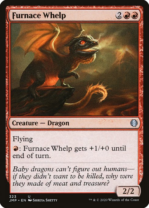 【EN】焼炉の仔/Furnace Whelp [JMP] 赤U No.323