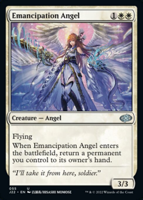 【EN】解放の天使/Emancipation Angel [J22] 白U No.55