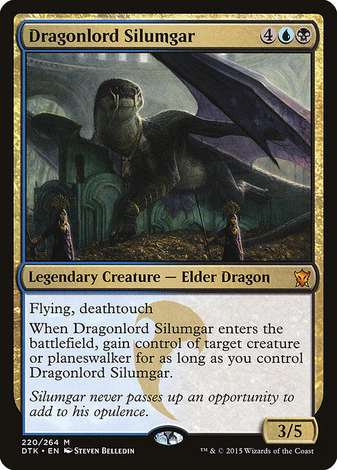 【EN】龍王シルムガル/Dragonlord Silumgar [DTK] 金M No.220