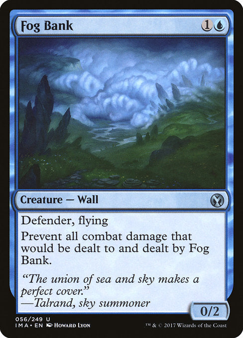 【Foil】【EN】濃霧の層/Fog Bank [IMA] 青U No.56