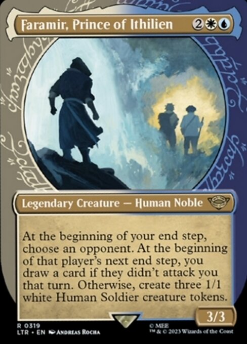 【Foil】【EN】イシリアンの領主、ファラミア/Faramir, Prince of Ithilien [LTR] 金R No.319