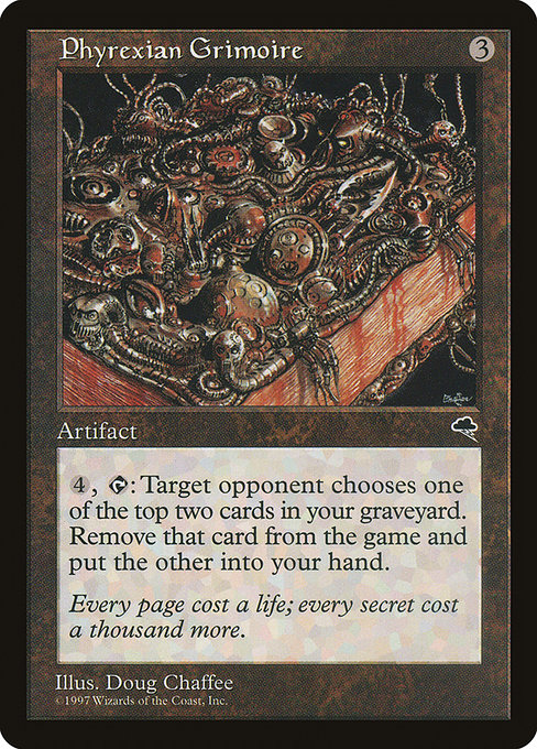 【EN】ファイレクシアの呪文集/Phyrexian Grimoire [TMP] 茶R No.301
