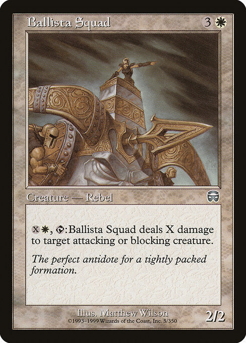 【Foil】【EN】バリスタ班/Ballista Squad [MMQ] 白U No.5