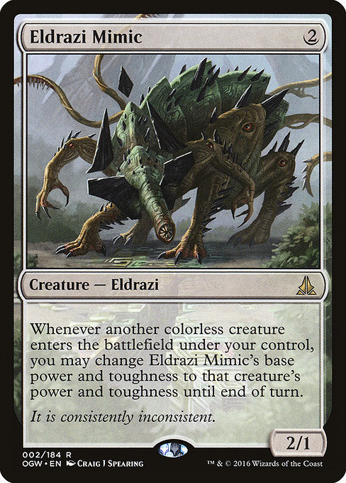 【EN】エルドラージのミミック/Eldrazi Mimic [OGW] 無R No.2