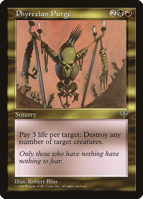 【EN】ファイレクシアへの放逐/Phyrexian Purge [MIR] 金R No.273