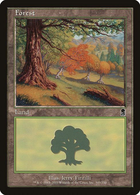 【Foil】【EN】森/Forest [ODY] 無C No.349