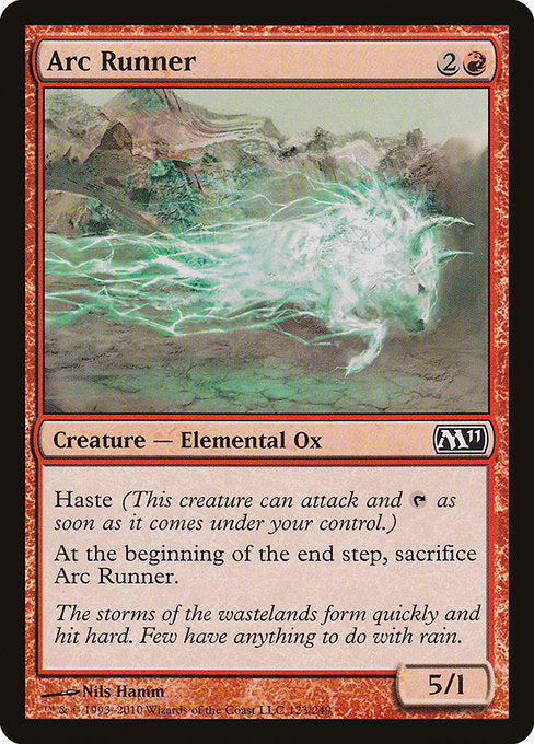 【Foil】【EN】電弧の走り手/Arc Runner [M11] 赤C No.123