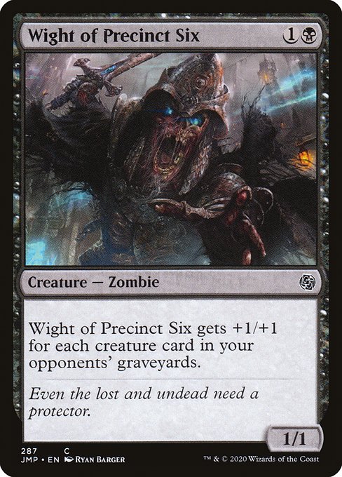 【EN】第６管区のワイト/Wight of Precinct Six [JMP] 黒C No.287