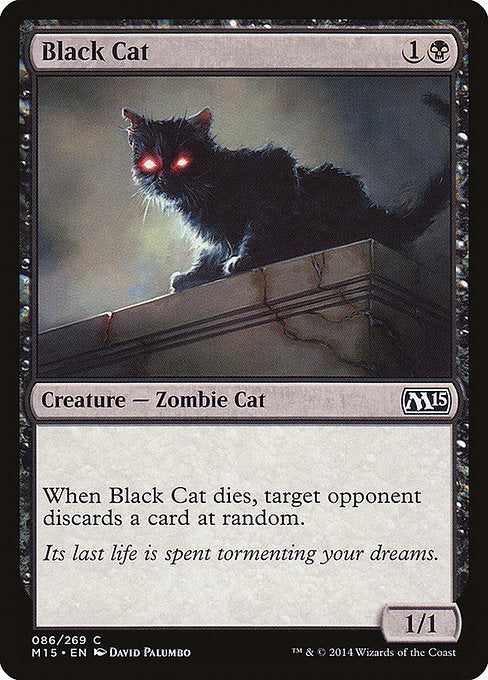 【Foil】【EN】黒猫/Black Cat [M15] 黒C No.86