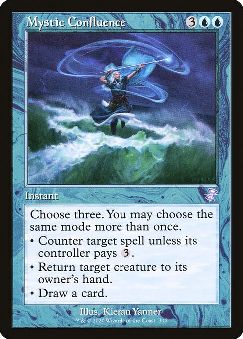 【Foil】【EN】神秘の合流点/Mystic Confluence [TSR] 青S No.312