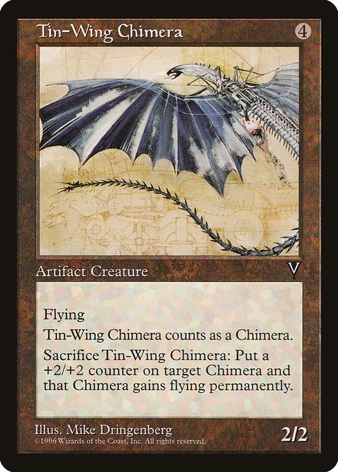 【EN】ブリキの翼のキマイラ/Tin-Wing Chimera [VIS] 茶U No.157