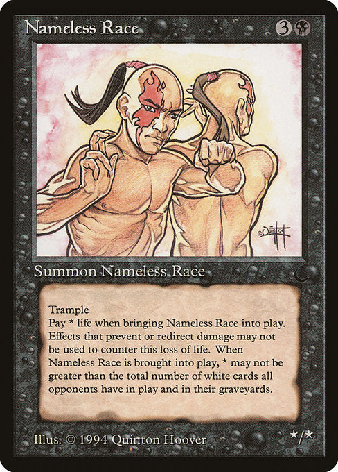 【EN】Nameless Race [DRK] 黒R No.50