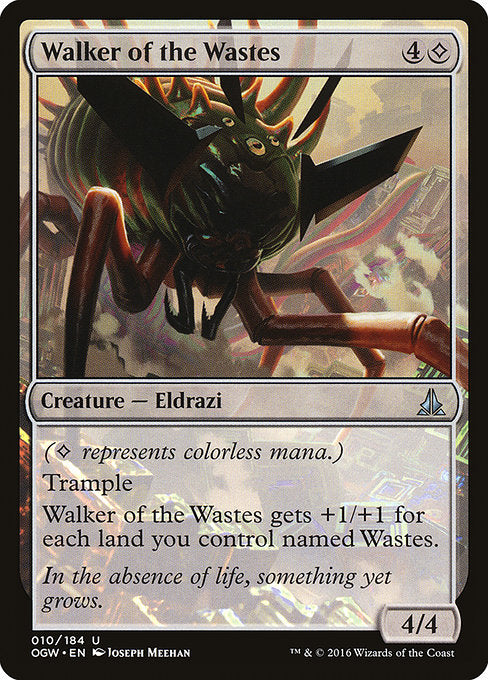 【Foil】【EN】荒地を歩くもの/Walker of the Wastes [OGW] 無U No.10