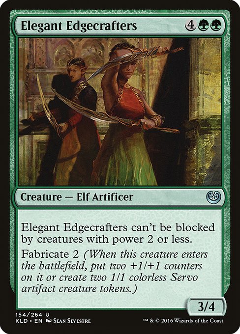 【EN】洗練された鍛刃士/Elegant Edgecrafters [KLD] 緑U No.154