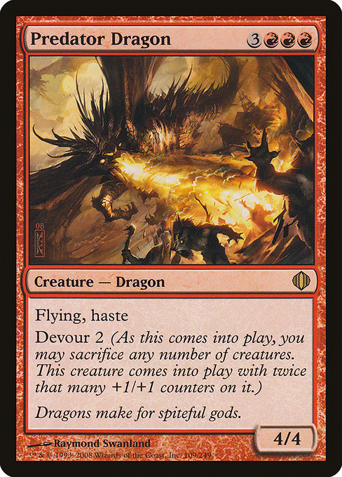【EN】捕食者のドラゴン/Predator Dragon [ALA] 赤R No.109