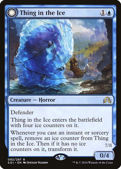 【Foil】【EN】Thing in the Ice // Awoken Horror [SOI] 混R No.92