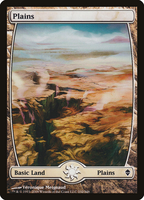 【Foil】【EN】平地/Plains [ZEN] 無C No.232