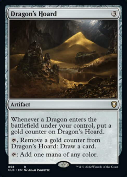 【EN】ドラゴンの財宝/Dragon's Hoard [CLB] 茶R No.858