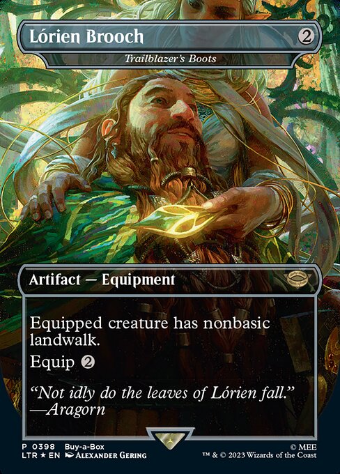 【Foil】【EN】先駆者の長靴/Trailblazer's Boots [LTR] 茶R No.398