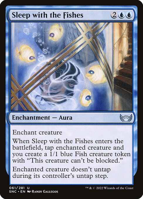 【EN】魚の餌になる/Sleep with the Fishes [SNC] 青U No.61